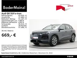 Grau Gebraucht 2024 Audi Q6 e-tron Ambiente SUV | 61.260 € (Superpreis)