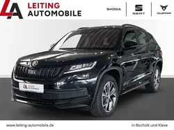 Schwarz Gebraucht 2021 Skoda Kodiaq SportLine SUV | 32.245 € (Etwas zu teuer)