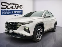 Atlas white / sol Gebraucht 2023 Hyundai Tucson SUV | 32.980 € (Guter Preis)