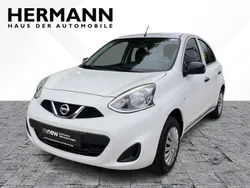 Weiß Gebraucht 2015 Nissan Micra Visia Kleinwagen | 8.399 € (Teuer)