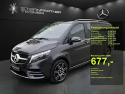Graphitgrau metallic Gebraucht 2023 Mercedes V220 AMG Van / Kleinbus | 61.400 € (Teuer)