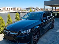 Schwarz Gebraucht 2015 Mercedes C250 AMG line Limousine | 18.499 € (Guter Preis)