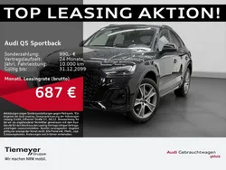 Schwarz Gebraucht 2024 Audi Q5 Sportback S-Line SUV | 53.470 € (Fairer Preis)