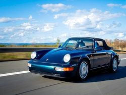 Grün Gebraucht 1991 Porsche 911 Carrera Cabriolet Cabrio | 93.500 €