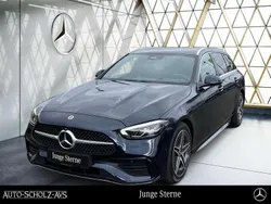Cavansitblau metallic Gebraucht 2022 Mercedes C300 AMG Kombi | 35.949 € (Guter Preis)