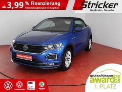 Blau Gebraucht 2021 VW T-Roc Cabriolet R-line Cabrio | 24.849 € (Guter Preis)