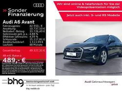 Mythosschwarz metallic Gebraucht 2024 Audi A6 Sport Kombi | 43.450 € (Fairer Preis)