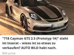 Weiß Gebraucht 2017 Porsche 718 Cayman GTS Coupé | 69.500 € (Teuer)