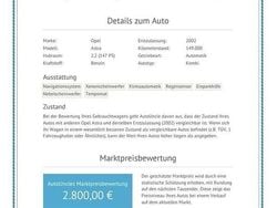 Blau Gebraucht 2002 Opel Astra Elegance Kombi | 2.100 € (Guter Preis)
