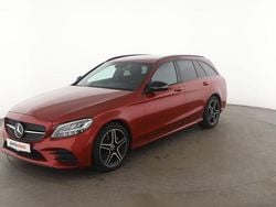 Rot Gebraucht 2020 Mercedes C220 AMG line Kombi | 28.840 € (Fairer Preis)