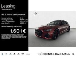 Grenadinerot metallic Neu 2025 Audi RS6 Performance Kombi | 147.990 € (Superpreis)
