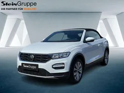 Weiß Gebraucht 2021 VW T-Roc Cabriolet Style Cabrio | 20.970 € (Fairer Preis)