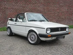 Weiß Gebraucht 1986 VW Golf Cabriolet Cabrio | 15.500 €