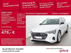 Gletscherweiß metallic Gebraucht 2022 Audi e-tron Advanced Plus SUV | 32.900 € (Fairer Preis)