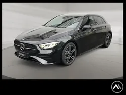 Metalliclack kosmosschwarz Gebraucht 2024 Mercedes A180 Night Limousine | 30.989 € (Fairer Preis)