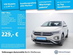 Ascotgrau Gebraucht 2022 VW T-Roc Style SUV | 25.889 € (Guter Preis)