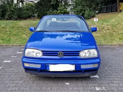 Blau Gebraucht 1997 VW Golf Cabriolet Cabrio | 1.990 € (Superpreis)