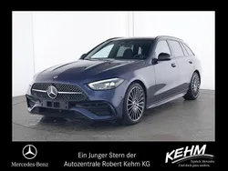 Blau Gebraucht 2024 Mercedes C220 AMG Kombi | 46.390 € (Teuer)