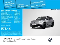 Pyrit silber metallic Gebraucht 2022 VW Tiguan Allspace R-line SUV | 43.980 € (Teuer)