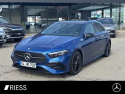 Blau Gebraucht 2025 Mercedes A220 AMG Limousine | 43.850 € (Etwas zu teuer)