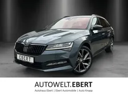 Quarzgrau met. Gebraucht 2021 Skoda Superb SportLine Kombi | 30.890 € (Fairer Preis)