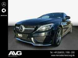 Schwarz Gebraucht 2017 Mercedes C400 AMG Coupé | 19.400 €