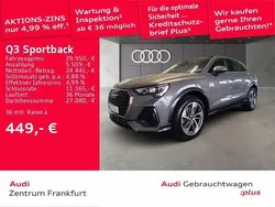 Grau Gebraucht 2022 Audi Q3 Sportback Ambiente SUV | 29.950 € (Guter Preis)