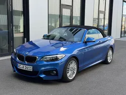 Blau Gebraucht 2016 BMW 218 M Sport Cabrio | 17.100 € (Guter Preis)