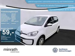 Weiß Gebraucht 2021 VW up! Kleinwagen | 9.180 € (Superpreis)