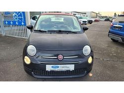 Schwarz Gebraucht 2019 Fiat 500 Lounge Cabrio | 10.590 € (Etwas zu teuer)