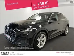 Schwarz (mythosschwarz metallic) Gebraucht 2023 Audi Q8 Ambiente SUV | 69.890 € (Fairer Preis)