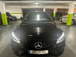 Schwarz Gebraucht 2018 Mercedes C300 AMG line Coupé | 25.900 € (Fairer Preis)