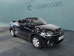 Schwarz Gebraucht 2024 VW T-Roc Cabriolet R-line Cabrio | 34.540 € (Fairer Preis)