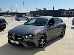 Grau Gebraucht 2022 Mercedes CLA200 Shooting Brake AMG line Kombi | 24.999 € (Fairer Preis)