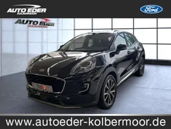 Obsidianschwarz (metallic) Gebraucht 2022 Ford Puma Titanium SUV | 19.990 € (Fairer Preis)