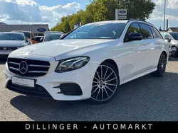 Polarweiss Gebraucht 2019 Mercedes E220 AMG line Kombi | 20.430 € (Superpreis)