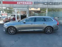 Osmium grey metallic / metalli Gebraucht 2018 Volvo V90 Inscription Kombi | 23.990 € (Guter Preis)