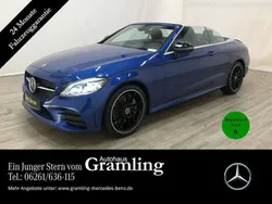 Spektralblau (metallic) Gebraucht 2023 Mercedes C300 AMG Cabrio | 53.999 € (Teuer)