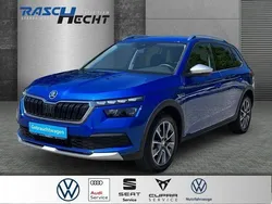 Blau Gebraucht 2021 Skoda Kamiq ScoutLine SUV | 19.890 € (Guter Preis)