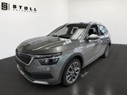 Graphitegrau metallic Gebraucht 2023 Skoda Kamiq ScoutLine SUV | 29.990 € (Etwas zu teuer)