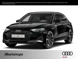 Schwarz Gebraucht 2025 Audi A3 Sportback Advanced Limousine | 43.926 €