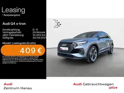 Geysirblau metallic Gebraucht 2025 Audi Q4 Sportback e-tron Advanced SUV | 48.559 € (Fairer Preis)