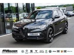 Schwarz Gebraucht 2024 Alfa Romeo Stelvio Competizione SUV | 47.785 € (Etwas zu teuer)