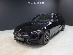 Unilack schwarz uni Gebraucht 2021 Mercedes C220 AMG Kombi | 32.760 € (Teuer)