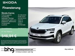 Moonweiß perleffekt Gebraucht 2024 Skoda Karoq Selection SUV | 32.350 € (Fairer Preis)