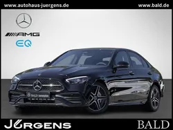 Schwarz unilack schwarz Gebraucht 2025 Mercedes C200 AMG Limousine | 53.880 €