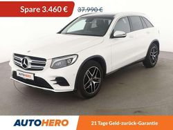 Polarweiss Gebraucht 2019 Mercedes GLC250 AMG line SUV | 34.530 € (Fairer Preis)