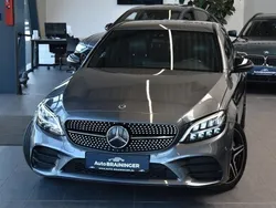 Grau Gebraucht 2020 Mercedes C300e AMG line Limousine | 24.950 € (Teuer)