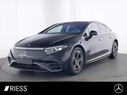 Schwarz Gebraucht 2023 Mercedes EQS580 AMG Line Premium Plus Limousine | 72.900 € (Fairer Preis)