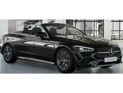 Obsidianschwarzmetallic (metallic) Gebraucht 2024 Mercedes 220 Avantgarde Cabrio | 58.890 €